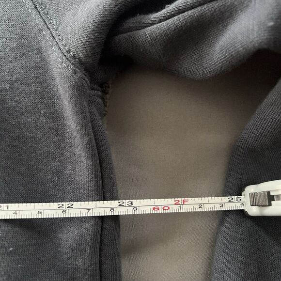 Michigan Wolverines Women's Colosseum Navy Big Logo Team Pullover Hoodie XL - Picture 9 of 10